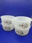 Arcopal France Margherite Collection Set of 4 Vintage Small Bowls 3.25" Diam.