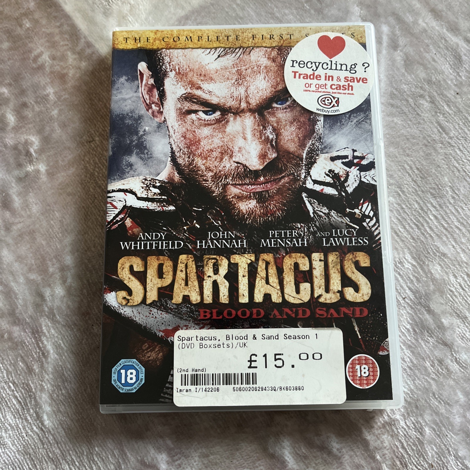 Spartacus - Blood And Sand - Series 1 (DVD, 2011)