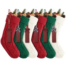 Christmas Stockings, Personalized Christmas Stockings 18 Inches Large Size Ca...