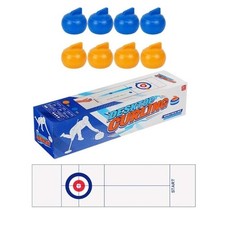 Funny Tabletop Small Curling Game Indoor Kids Adults Sports Game for Family