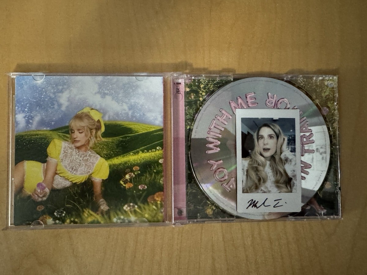 MEGHAN TRAINOR メーガン・トレイナー サイン入り未開封新品CD Meghan Trainor Toy with Me Signed Cd Polaroid Limited Edition