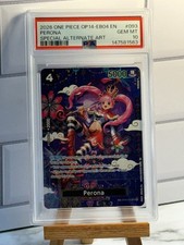 2026 ONE PIECE OP14-EB04-THE AZURE SEA'S SEVEN 093 PERONA PSA 10
