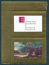 POLAND 1967 6z60 SG1795 used FG Famous Paintings Good Samaritan Rembrandt #A01