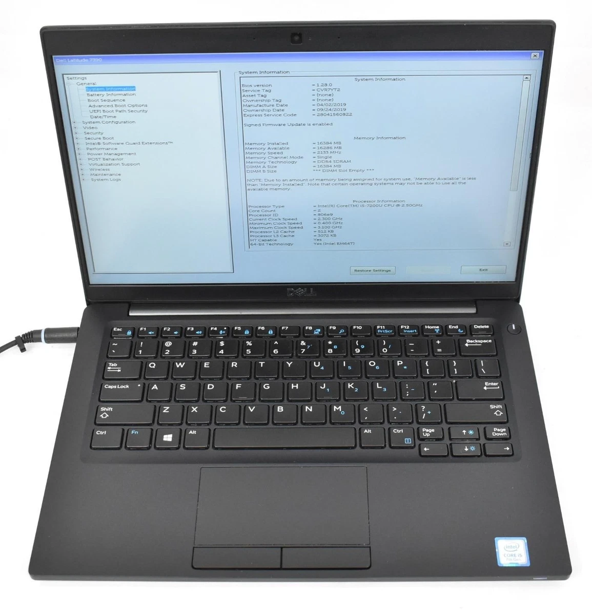 Intel Core i5 8th Gen. 16 GB RAM PC Laptops & Netbooks 256 GB SSD