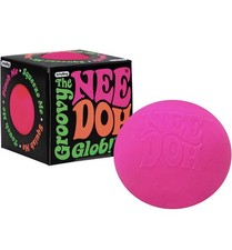 NeeDoh The Groovy Glob PINK Schylling Stress Ball Squishy Fidget Toy NEW Sealed