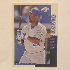 Score 1997 Chili Davis #201 Kansas City Royals Baseball Card Base Set MLB