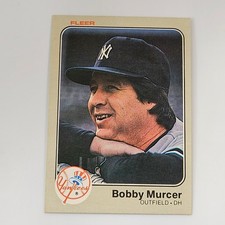 Bobby Murcer New York Yankees 1983 Fleer #390 Baseball Card