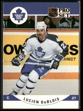 1990-91 Pro Set #531 Lucien DeBlois