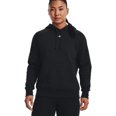 Bluza damska Under Armour Rival Fleece Hoodie czarna 1379500 001 L