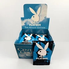 1997 Playboy AUGUST Centerfold Collector Cards.Single Pack From Sealed Box