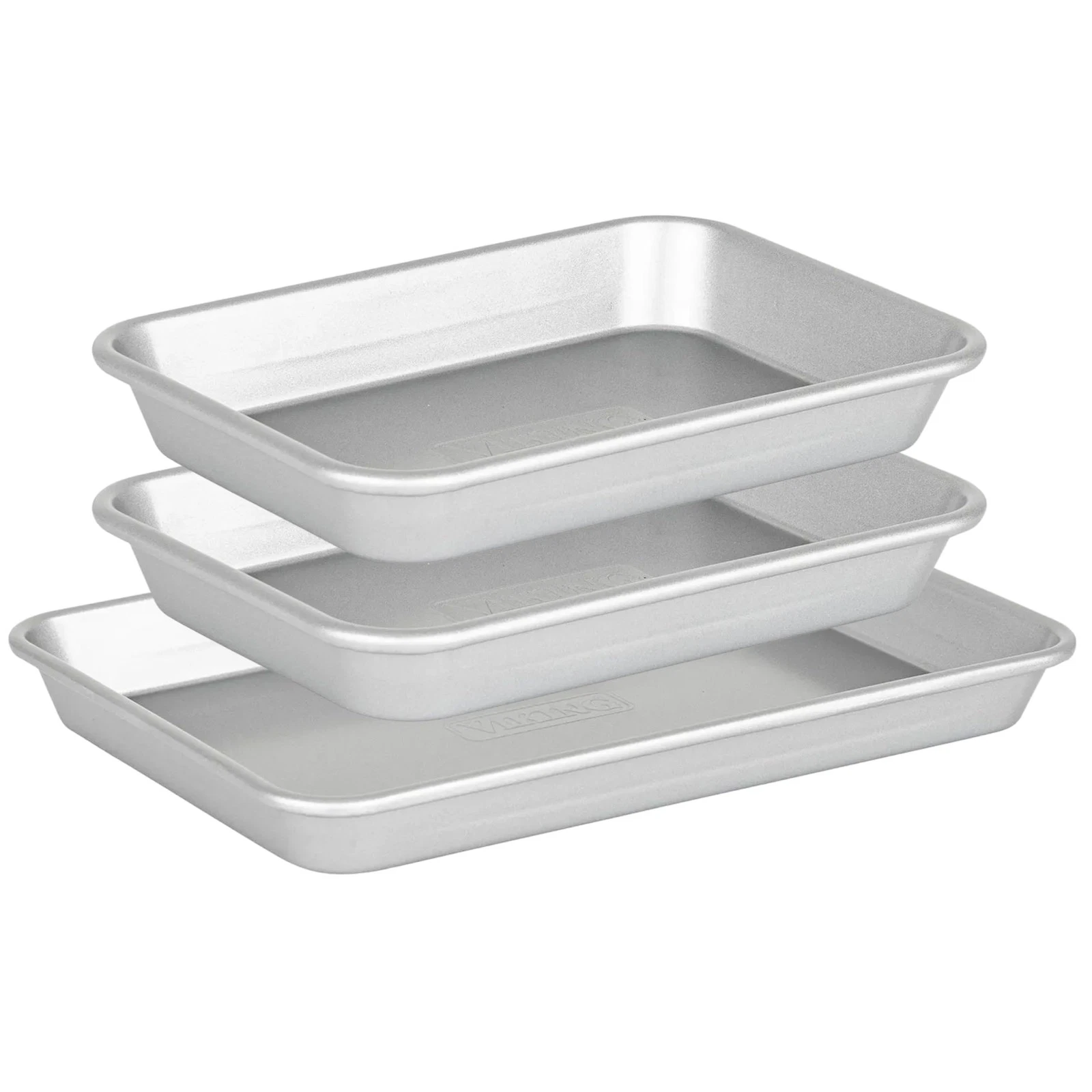 Premium Nonstick Ceramic Baking Sheet Pan Set, Made without PFAS, 3-Piece Hea...