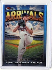 2025 Topps Finest - Arrivals Spencer Schwellenbach #A-15  55 /125 (RC)