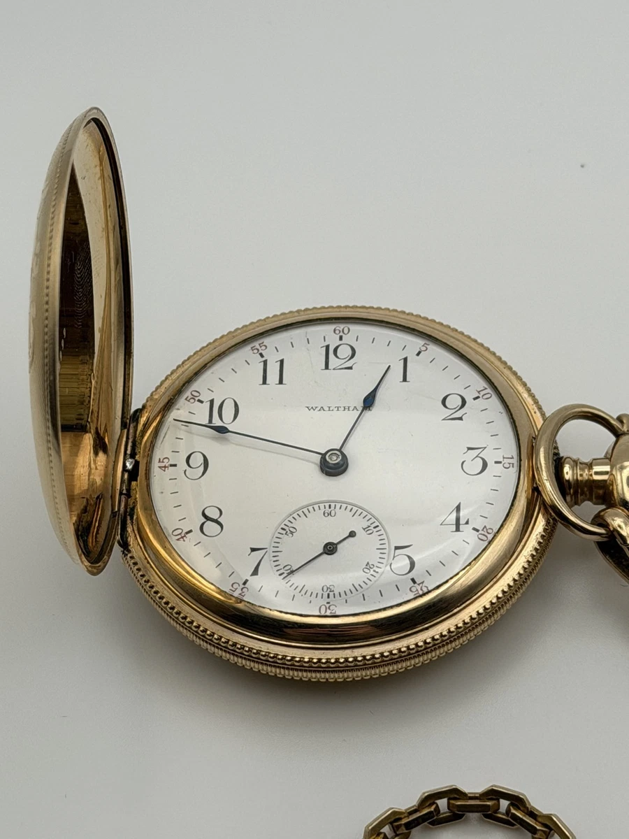 Waltham Gold Filled Pocket Watch Pocket Watches with Vintage 1900