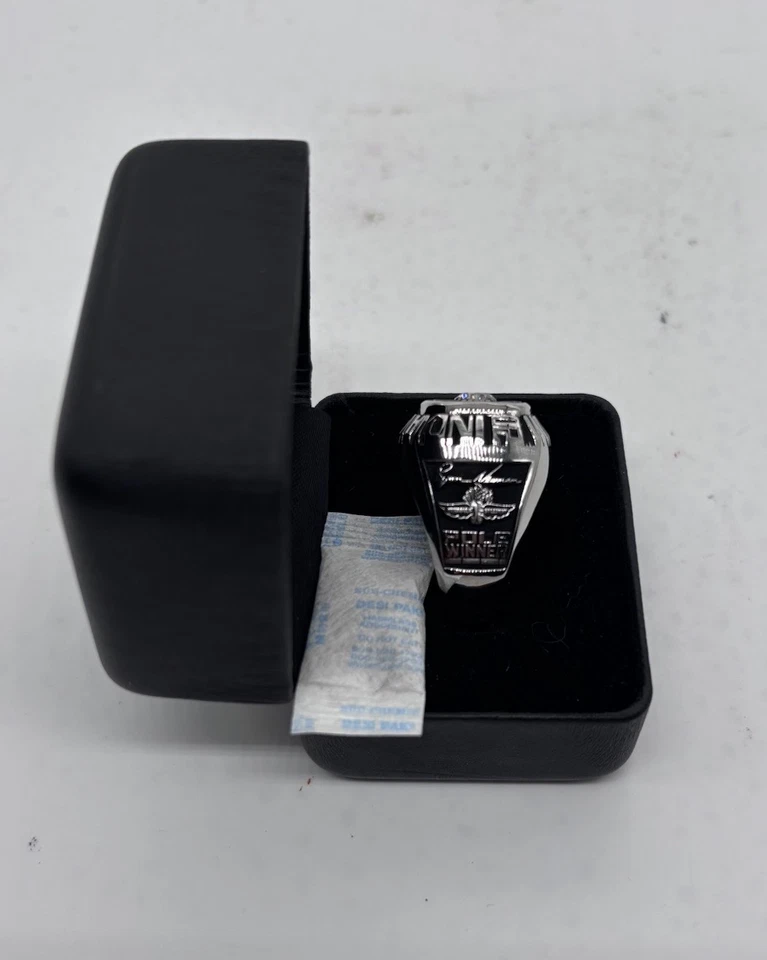 Anillo Ryan Newman Brickyard 400 2013 ganador Nascar Stewart Haas poste talla 11 Foto 4 de 4
