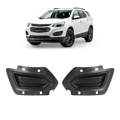 For Chevrolet Equinox L/LS 16 17 Fog Light Bezel Trim Cover Pair LH+RH Side