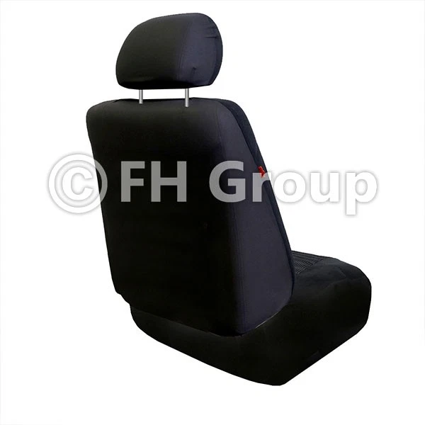 Fundas universales de tela para asiento de coche FH Group - Juego completo, banco sólido con tapetes Foto 3 de 4
