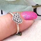 ❤️Genuine Pandora CZ Pave Heart Ring S925 ALE Size 54❤️