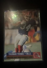 1991 Pro Set - League Leader Thurman Thomas #13