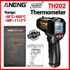 Digital Thermometer Infrared Gun IR Laser LCD Temperature Non-Contact Meter Gun