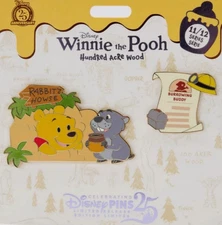 2025 Disney Winnie The Pooh Gopher Hundred Acre Wood Pin Series 11/12 - In Hand