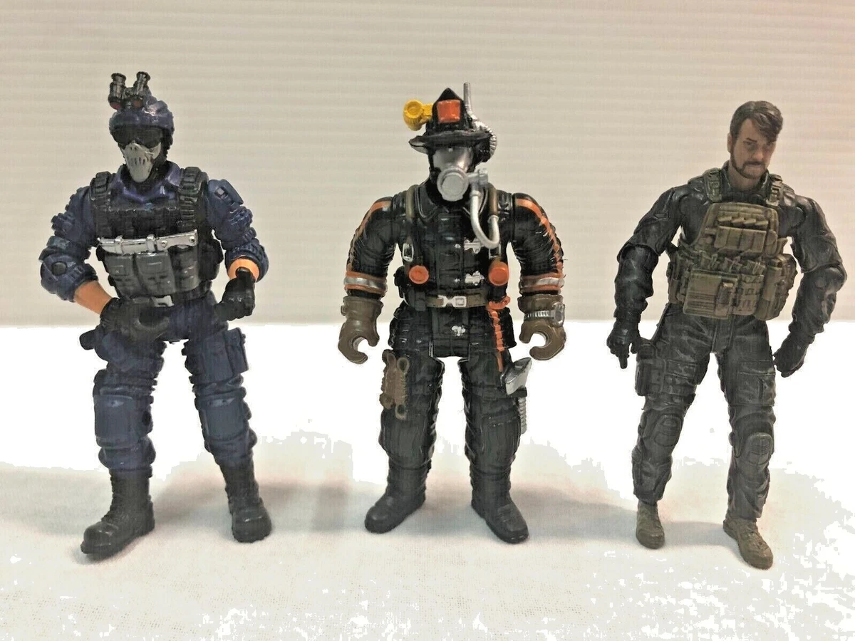 True heroes outlet firefighter action figures