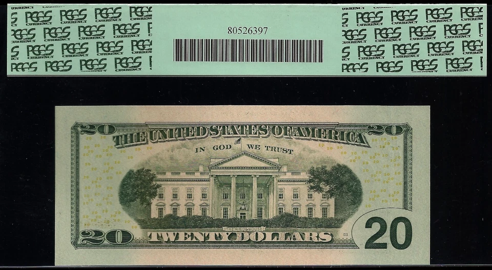 2009 $20 Federal Reserve Note PCGS 65PPQ - Birthday - Low Serial Number 00000902 - Image 3 of 3