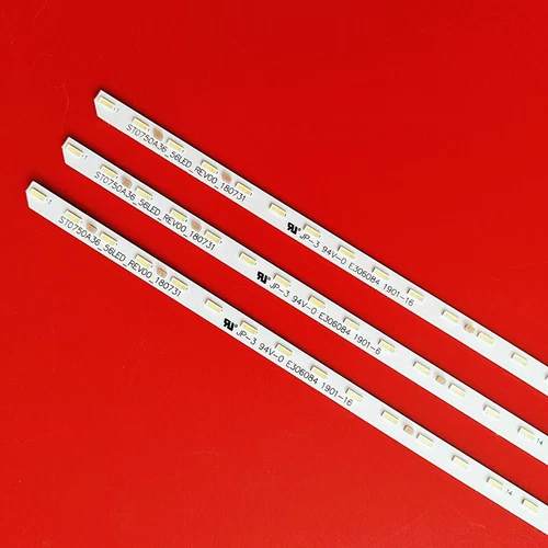 3 PIEZAS Tiras LED Nuevas Para Sony XBR-75X850G XBR-75X850F STO750A22 734.03508.0001 - Imagen 7 de 9