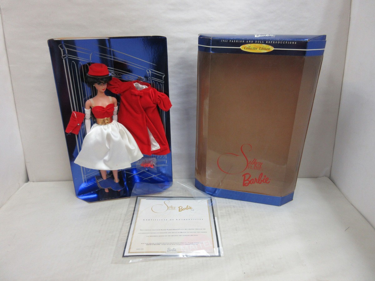 1997 Silken Flame Barbie 1962 Fashion Doll Reproduction Collector