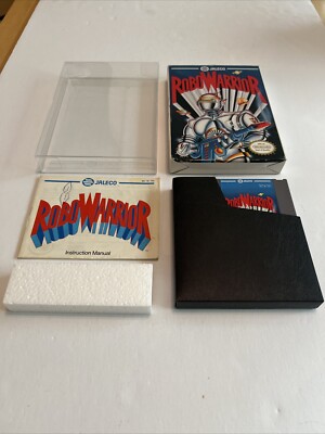 Robo Warrior (Nintendo NES) CIB Complete Near Mint - Fast Free Shipping!