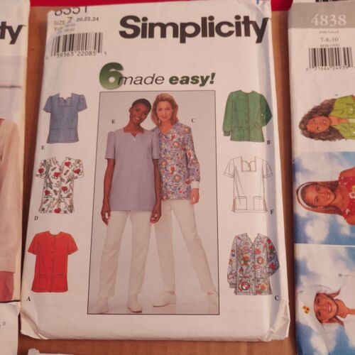 1990's Sewing Patterns- Simplicity/Butterick/McCall's Mixed Lot of 8 Pre-owned - Picture 3 of 9