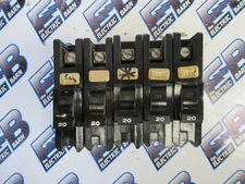 FPE NB120 NB111020Circuit Breakers (LOT OF 5) 20 Amp 120 Volt 1P -WARRANTY