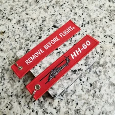 HH-60 Sikorsky Pavehawk Remove Before Flight ® Keychain, Tag, Streamer!