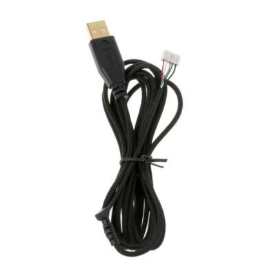 Gold Plated Nylon USB Mouse Cable Replacement Wire for Razer Naga 2014 Mouse 