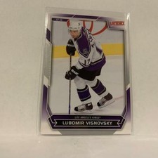 #190  Lubomir Visnovsky Los Angeles Kings   2007-08 UD Victory Hockey  Card A1G