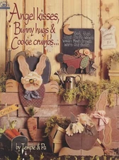 Angel Kisses, Bunny Hugs & Cookie Crumbs tole painting book by Temple & Pa OOP