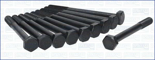 CYLINDER HEAD BOLT SET 81011500 FOR 813.02 0.9L 688.10/11 1.1L C1G700/702 1.2L - Image 5