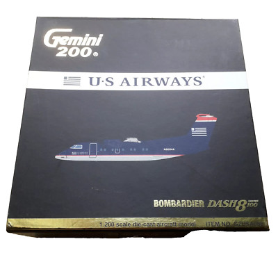 Gemini 200, Bombardier Dash 8-100, US Airways, G2USA086, 1:200