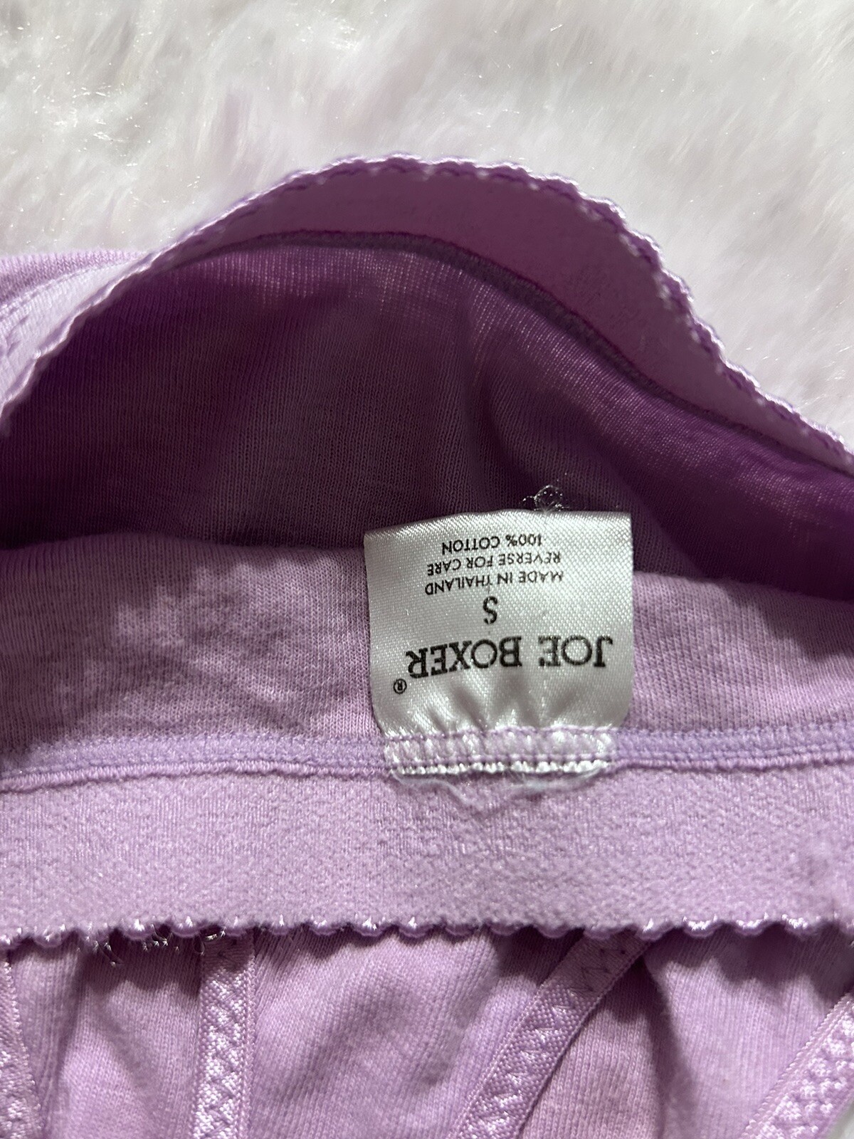 Vintage Joe Boxer Cotton Thongs Spellout panties size s lot of 2 eBay