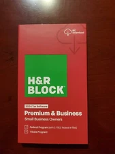 2024 H&R Block Premium & Business Tax Software PC 2024 **Ebay messaging Delivery