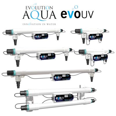 Teich UV Sterilisatoren Evolution Aqua evoUV Teich UVC Klärer Filter Sterilisatoren