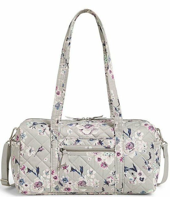 Vera Bradley Performance Twill Park Stripe Small Travel Duffel Bag eBay