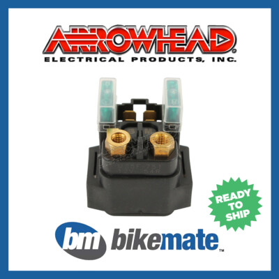 Anlasser Mit Relais Für Yamaha Grizzly 450 YFM450 4x4 (2011-2014) – Inkl. Solenoid, 12V, 9 Zähne