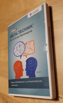 DVD 9 Bodo Schäfer META TECHNIK Metas in PARTNERSCHAFT und TRANSFORMATION 