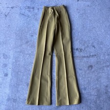 Vintage 70s H Bar C Yellow Trouser Pants Western Cowgirl See Measurements XS