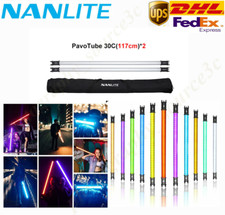 Nanguang Nanlite Pavotube 30C 117cm 2X KIT 2700-6500K RGB LED Light APP Control
