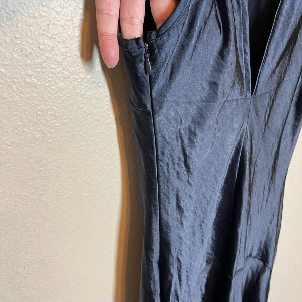 VALENTINO Abito Hepburn blu navy Whyte Valentine nuovo con etichetta taglia 8