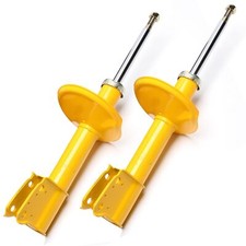 2 Sport-Stoßdämpfer Rebound gekürzt Vorne VA Renault Clio 1 B/C57 54mm