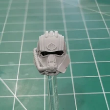 Custom Resin Helmet Cast for 6in figure Serpent Commander g.i. Joes Classified