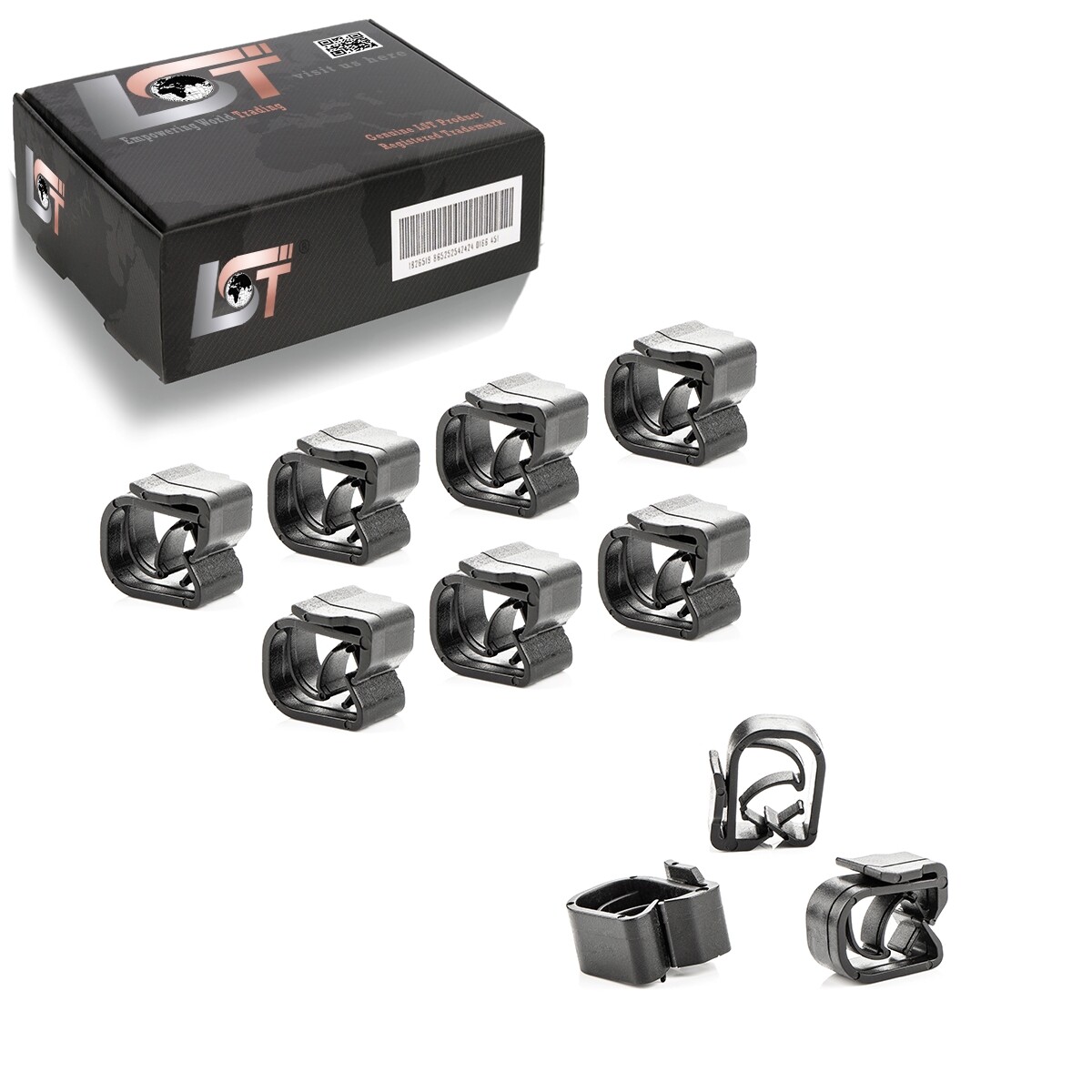 10x Cable Holder Fastening Clip Clamp Holder for Wiring Harness for BMW
