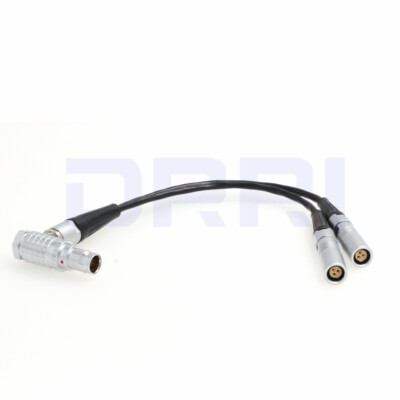 ARRI ALEXA Mini EXT-RS Adapter Y cable 7Pin to 2X 3 Pin for Remote Run Stop Boot
